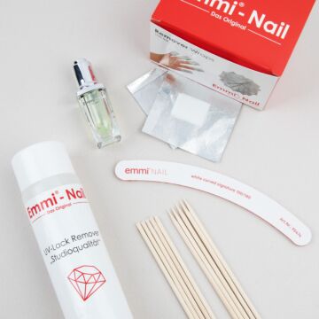 Kit d'élimination du vernis Shellac UV/LED