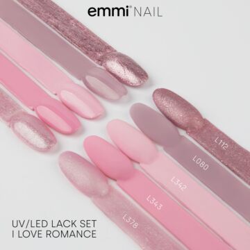 Kit de vernis Shellac UV/LED "I love romance
