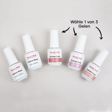 Emmi-Nail Kit d'essai de base en caoutchouc