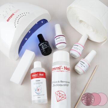 Kit de démarrage vernis Shellac UV/LED "I am girly