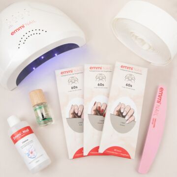 Starter-Set Gel UV Wraps Films pour ongles
