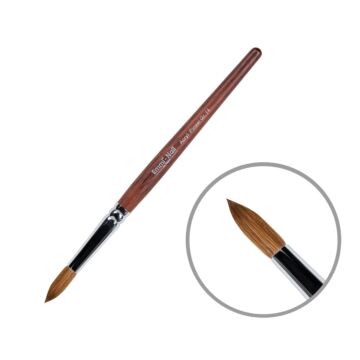 Emmi-Nail Pinceau acrylique taille 14, 100% cheveux humains