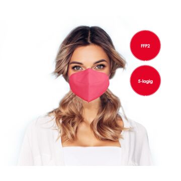 Masque de protection respiratoire FFP2 rose *1 pc*