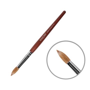 Emmi-Nail Pinceau acrylique taille 16, 100% cheveux humains