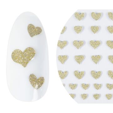 Emmi-Nail 3D Diamond Glitter Nail Sticker Or Sweetheart