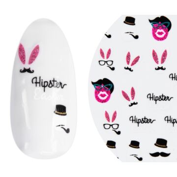 Emmi-Nail 3D Art Nail Sticker Lapin de Pâques "Sweety"