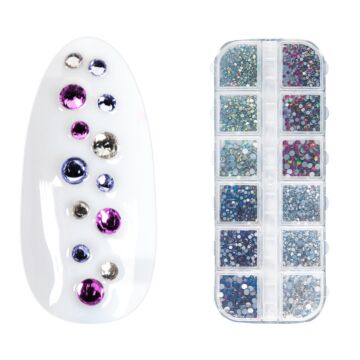 Emmi-Nail Boîte de strass party mix
