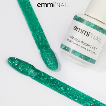 Emmi Shellac vernis UV/LED 3D Glitter Paradise Rainforest -L453-