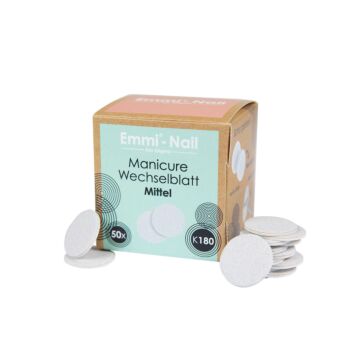 Emmi-Nail Manicure/Pedicure Feuille interchangeable moyenne 50 pièces -K180-