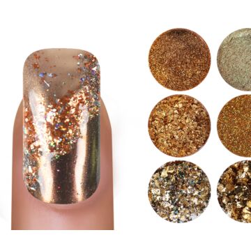 Emmi Nailart Powder-Set Or