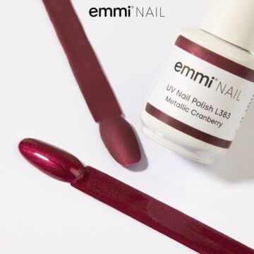 Emmi Shellac vernis UV/LED Metallic Cranberry -L383-