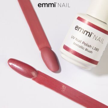 Emmi Shellac vernis UV/LED Metallic Blush -L385-