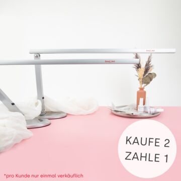 Lampe de bureau Emmi Light 20 argent, lot de 2