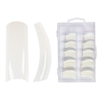 Emmi-Nail Boîte de pointes 100 "Curved Straight 