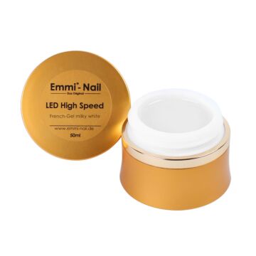 Gel French High-Speed blanc laiteux 50ml