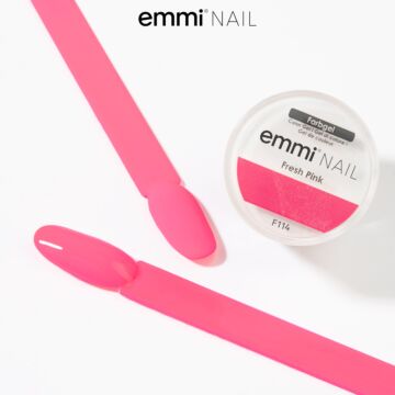 Emmi-Nail Gel de couleur Neon Fresh Pink 5ml -F114-