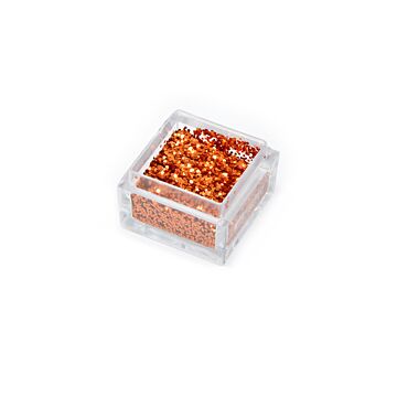 Paillettes à effet orange