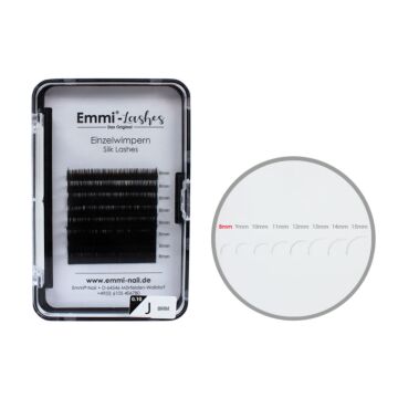 Emmi®-Lashes Silk Lashes Cils uniques J-Curl 0,10mm