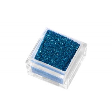 Poudre à paillettes turquoise