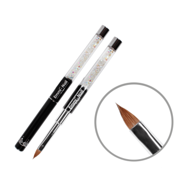 Emmi-Nail Pinceau gel taille 6 noir