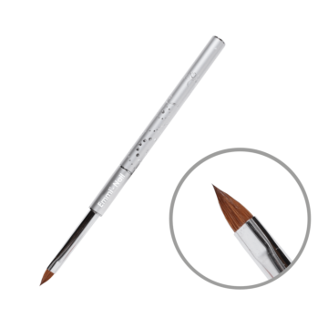 Emmi-Nail Pinceau gel taille 6 argenté