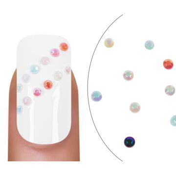 Pierres strass Milky Gems Mix 2 mm