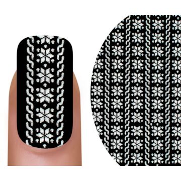 Emmi-Nail 3D tatouage hiver blanc