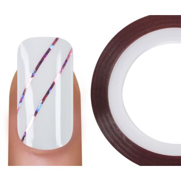 Emmi-Nail Stripe Paillettes roses