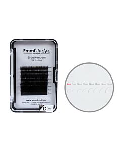Emmi®-Lashes Silk Lashes Cils uniques D-Curl 0,20mm