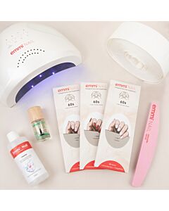 Starter-Set Gel UV Wraps Films pour ongles