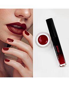 Gel coloré + rouge à lèvres "Emmi Red