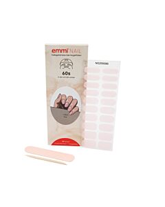 Emmi-Nail Gel Films pour ongles rose 20pcs