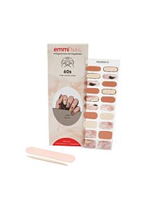 Emmi-Nail Gel Feuilles d'ongles Marbre 20pcs