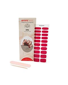 Emmi-Nail Gel Films pour ongles Classic Red 20pcs.