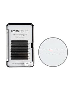 Emmi®-Lashes Silk Lashes Cils uniques C-Curl 0,07mm
