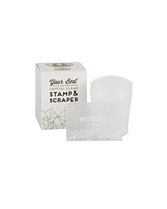MoYou-London Crystal Clear Stamper et Scraper