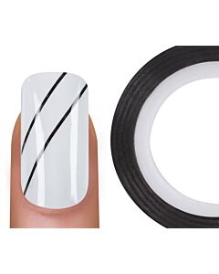 Emmi-Nail Stripe noir pailleté